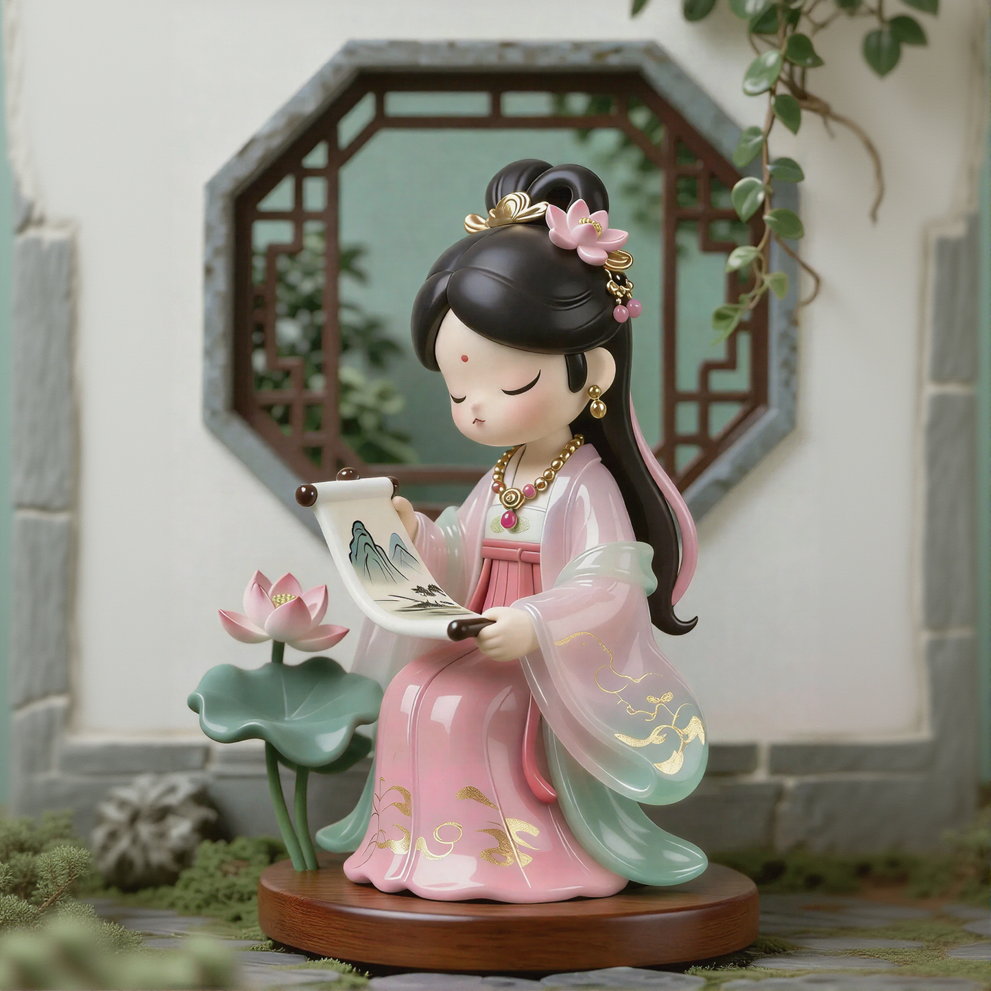 Ancient Talented Woman Figurine