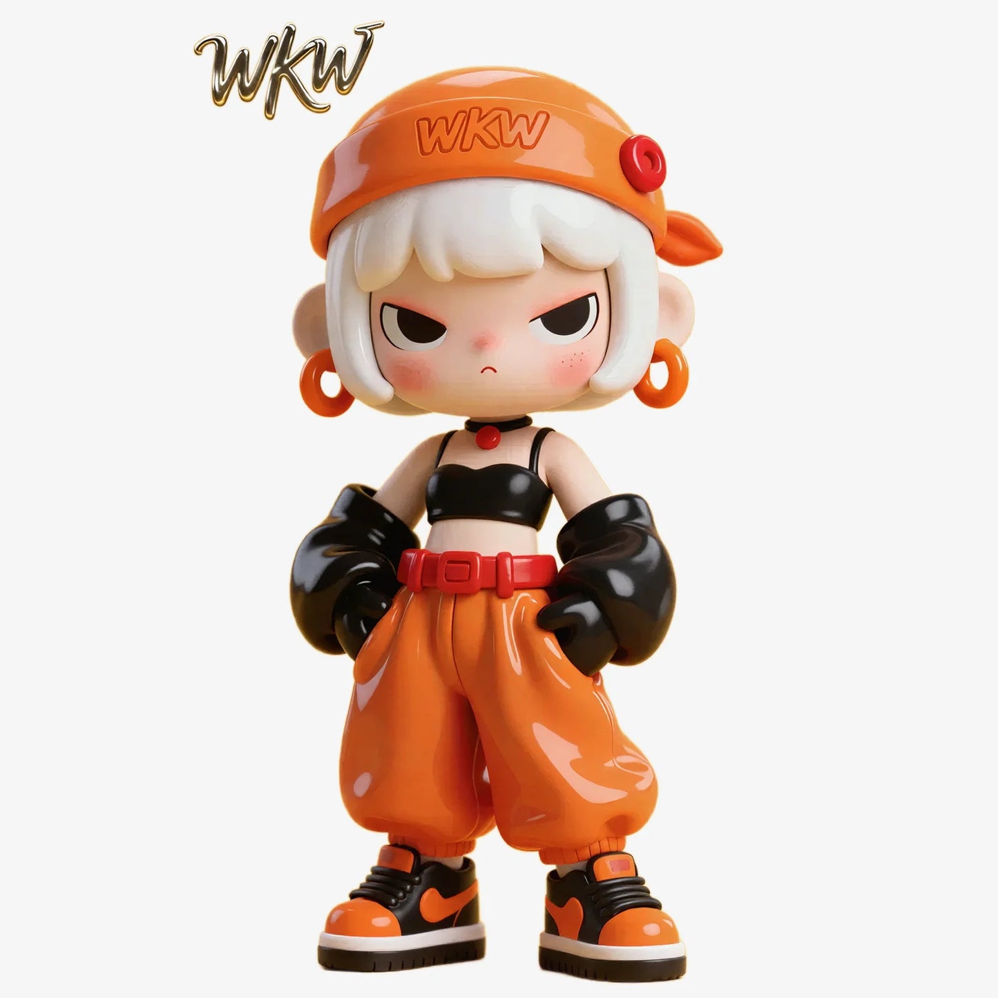 Trendy Hip-Hop Style Figurines