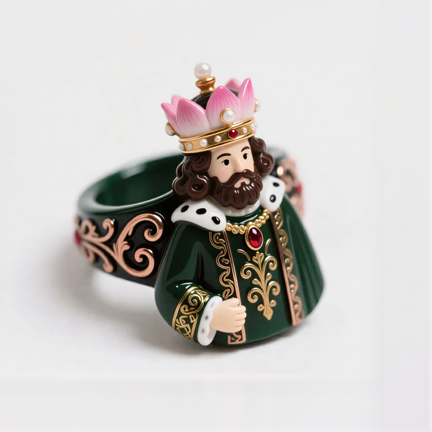 Gorgeous Crown Monarch Rings