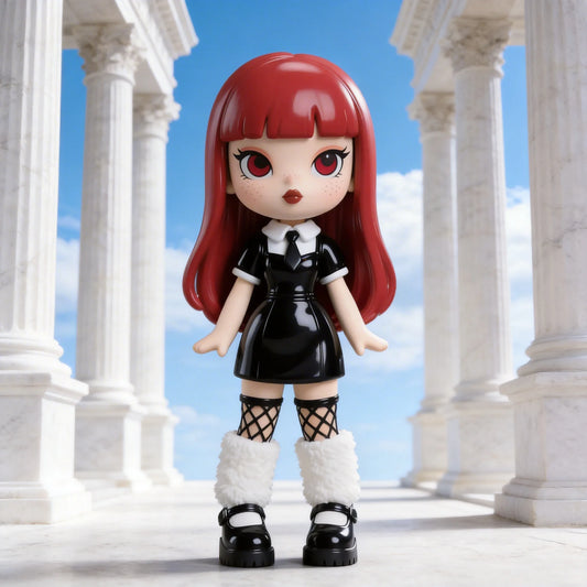 Red Hair Anime Figurine