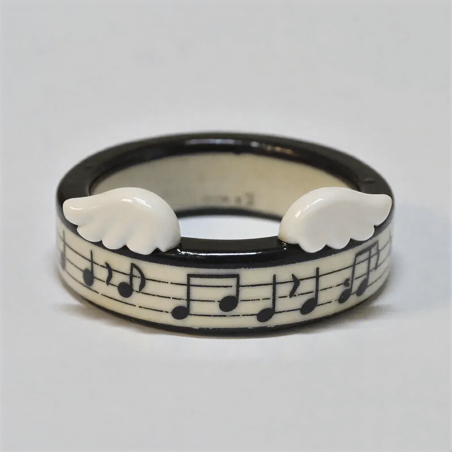 Music Note Wing Rings