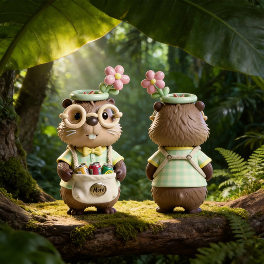 Cute Flower Beast Figurine