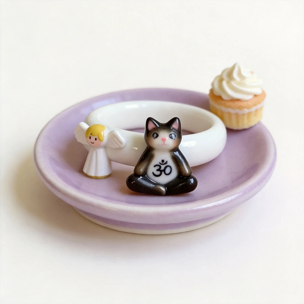 Angel Cat Ring