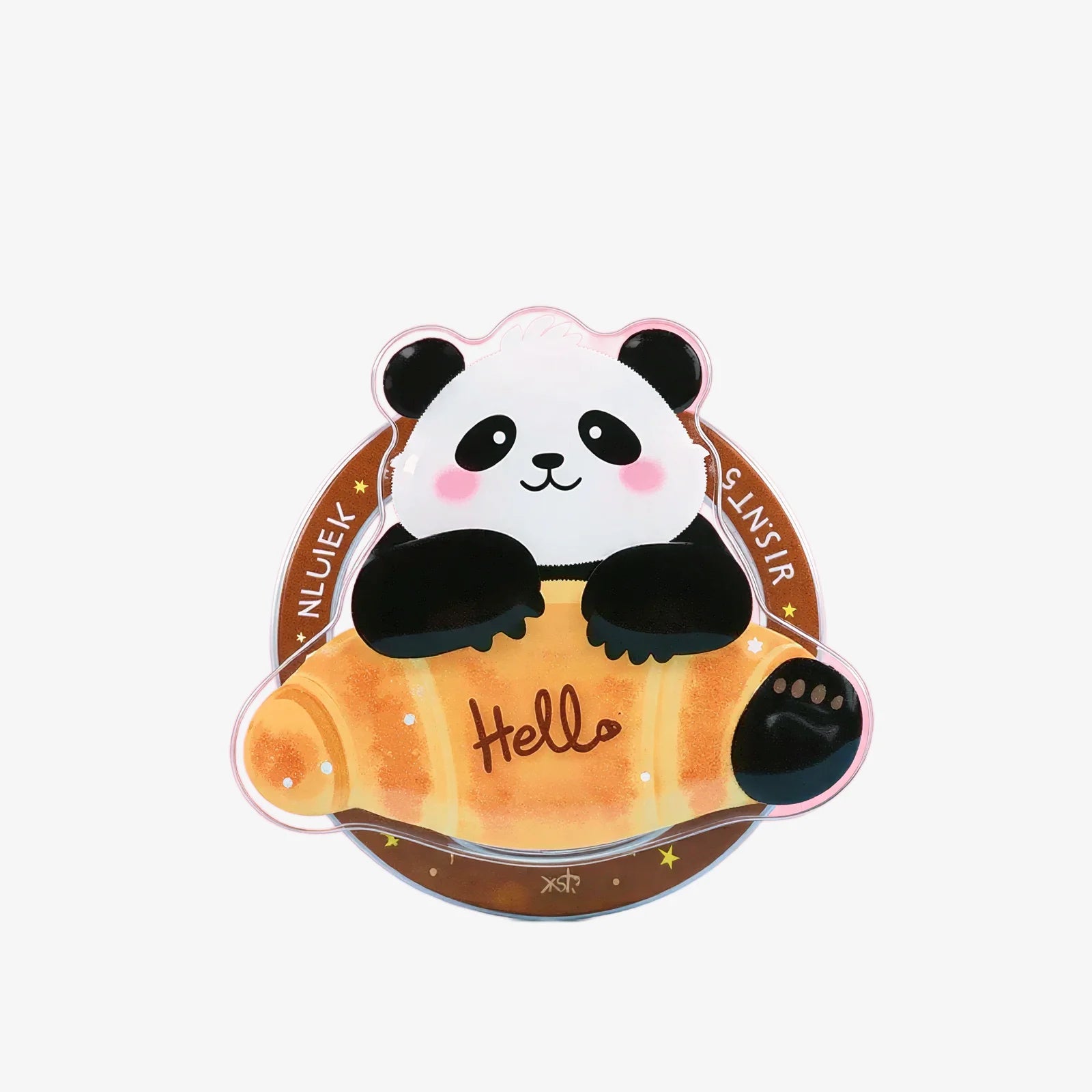 Panda Bread Phone Grip Stand
