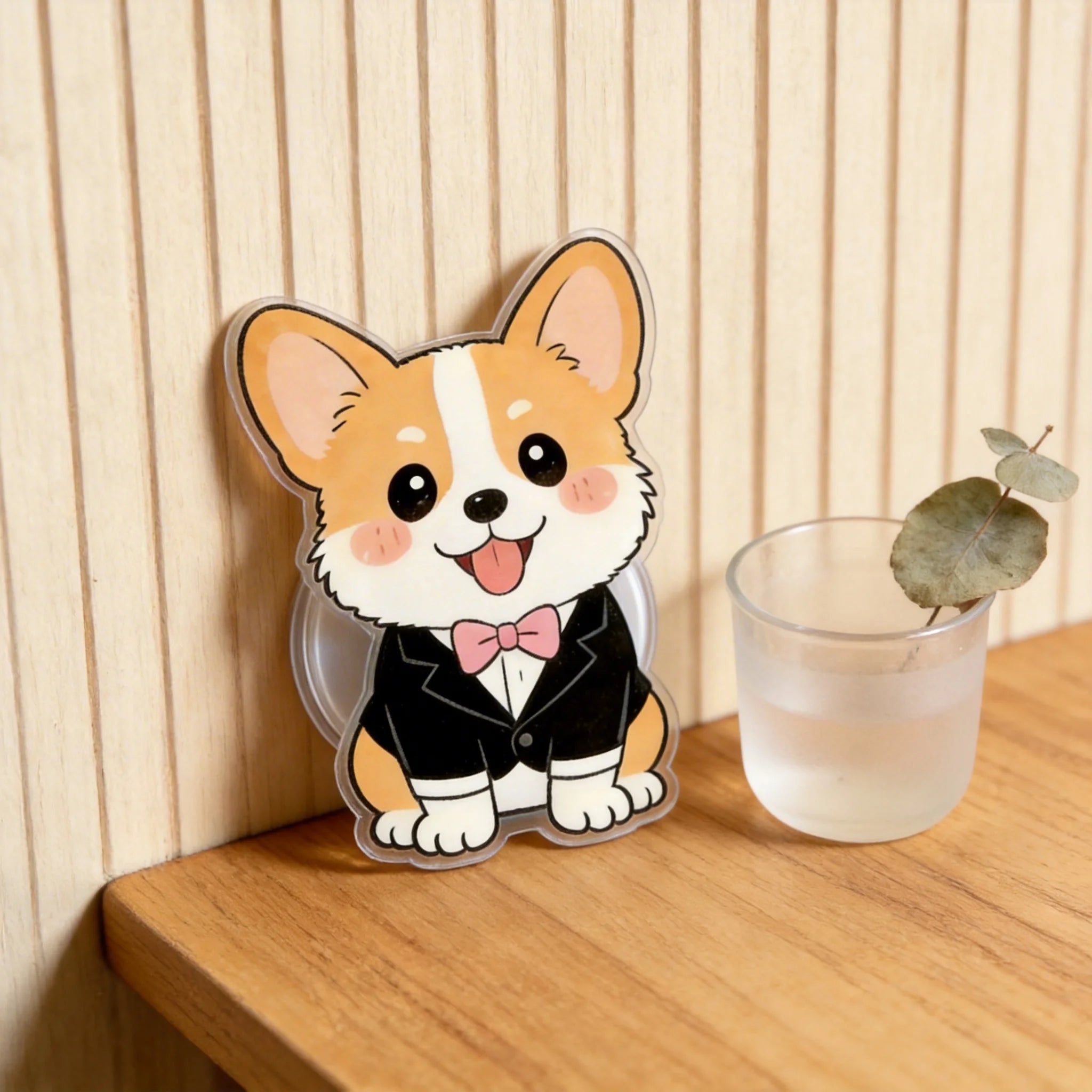 Cute Pet Rainbow Style Phone Grip Stand