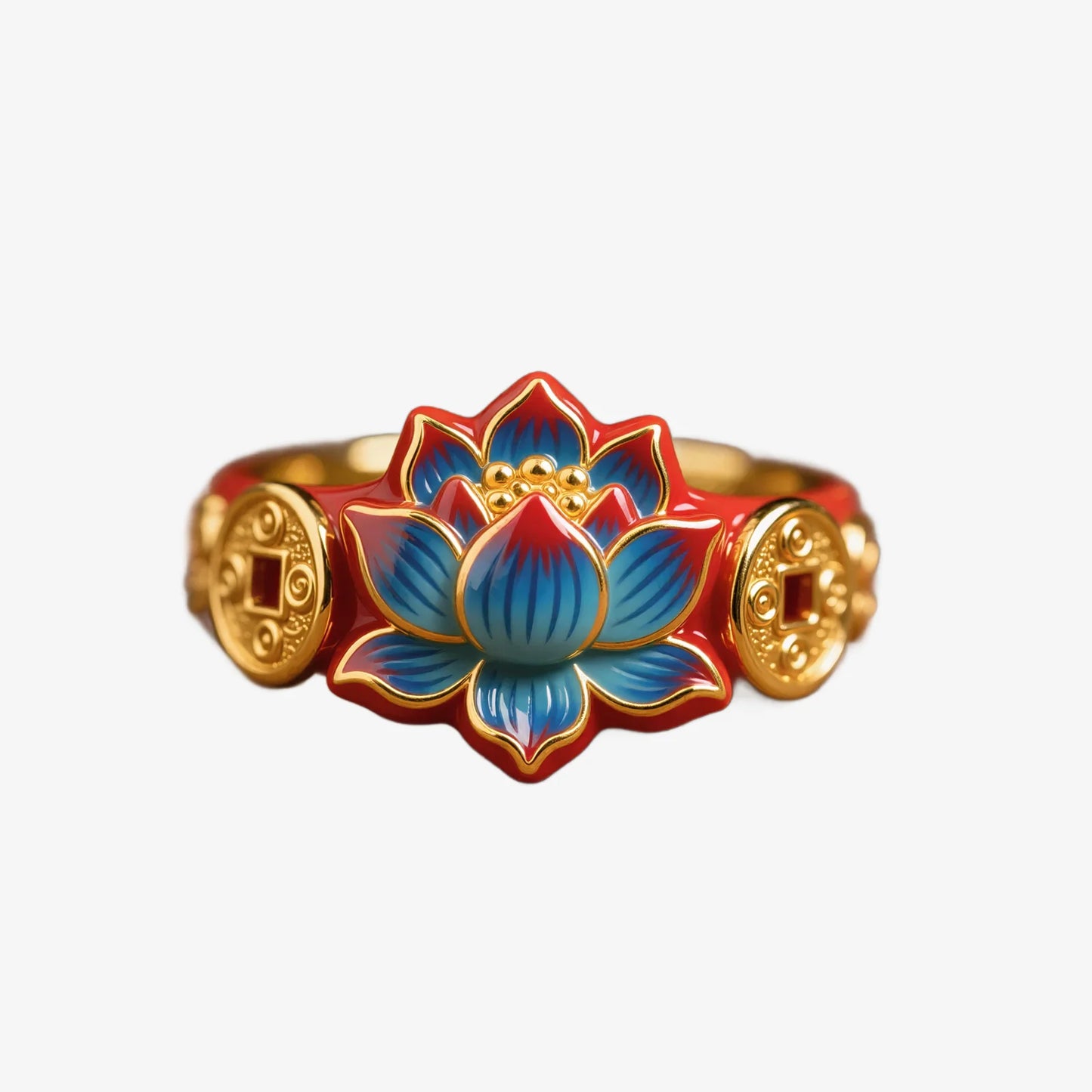 Lotus Gold Ring