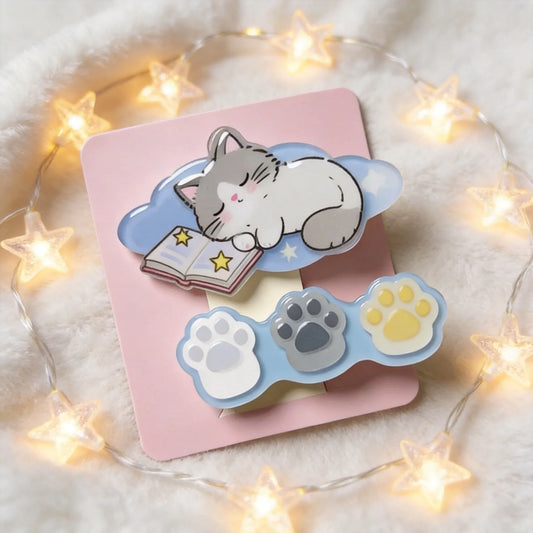 Cute Cat Paw Hair Clip