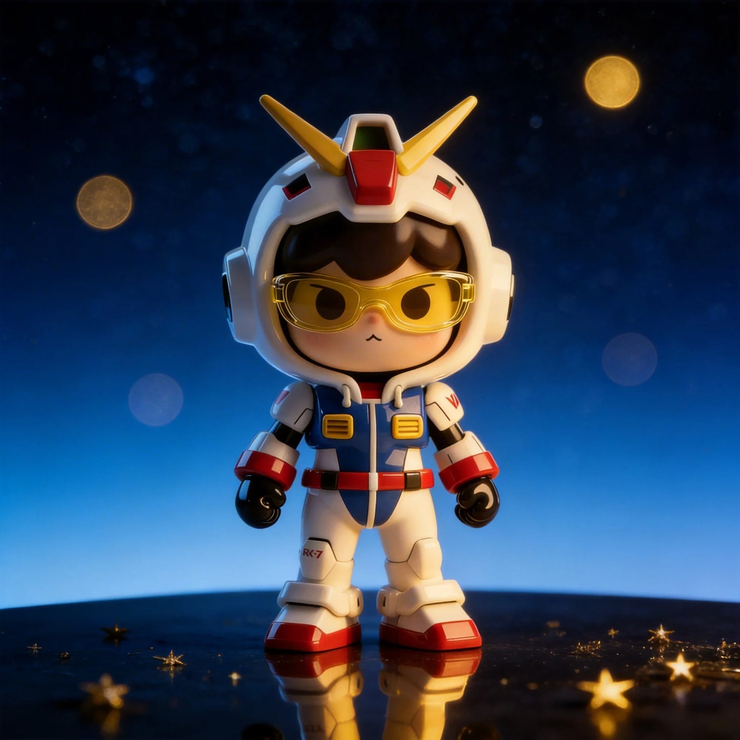 Mecha Style Cute Figurine