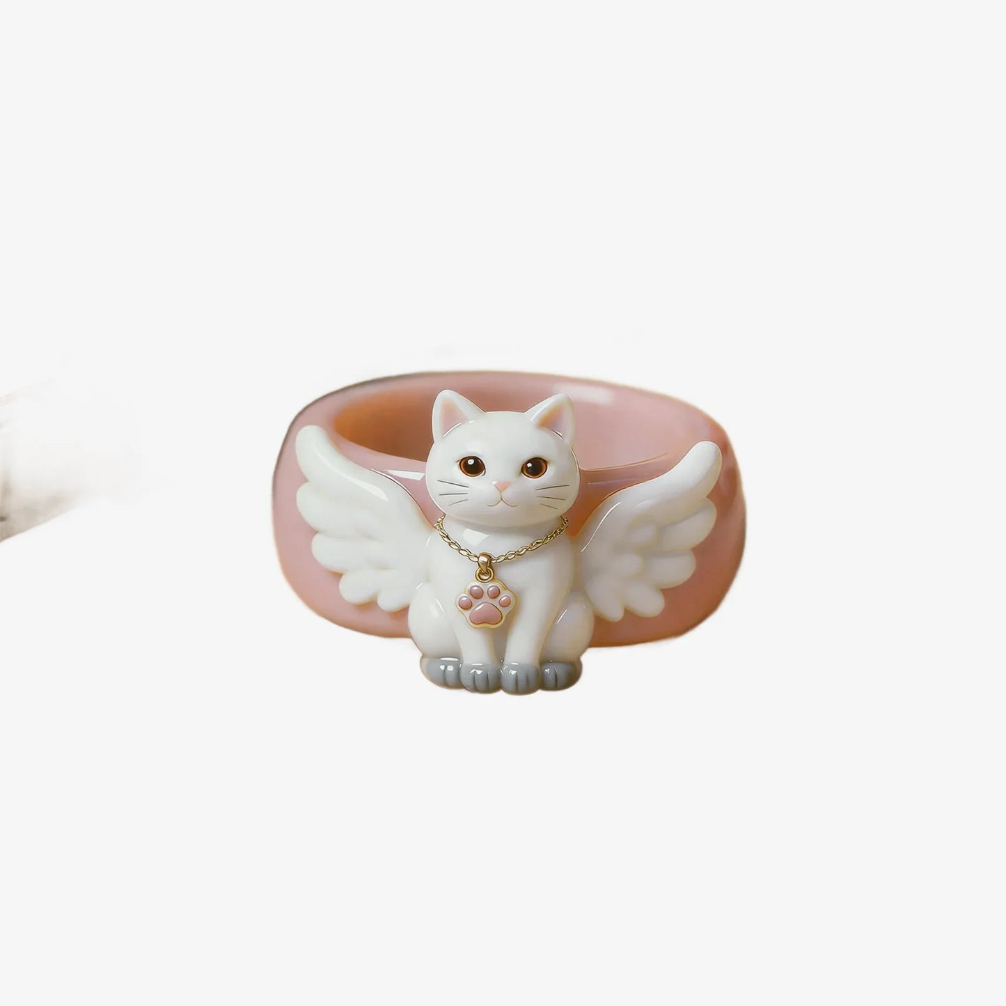 Angel Cat Rings