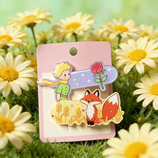 Little Prince Fox Hair Clip