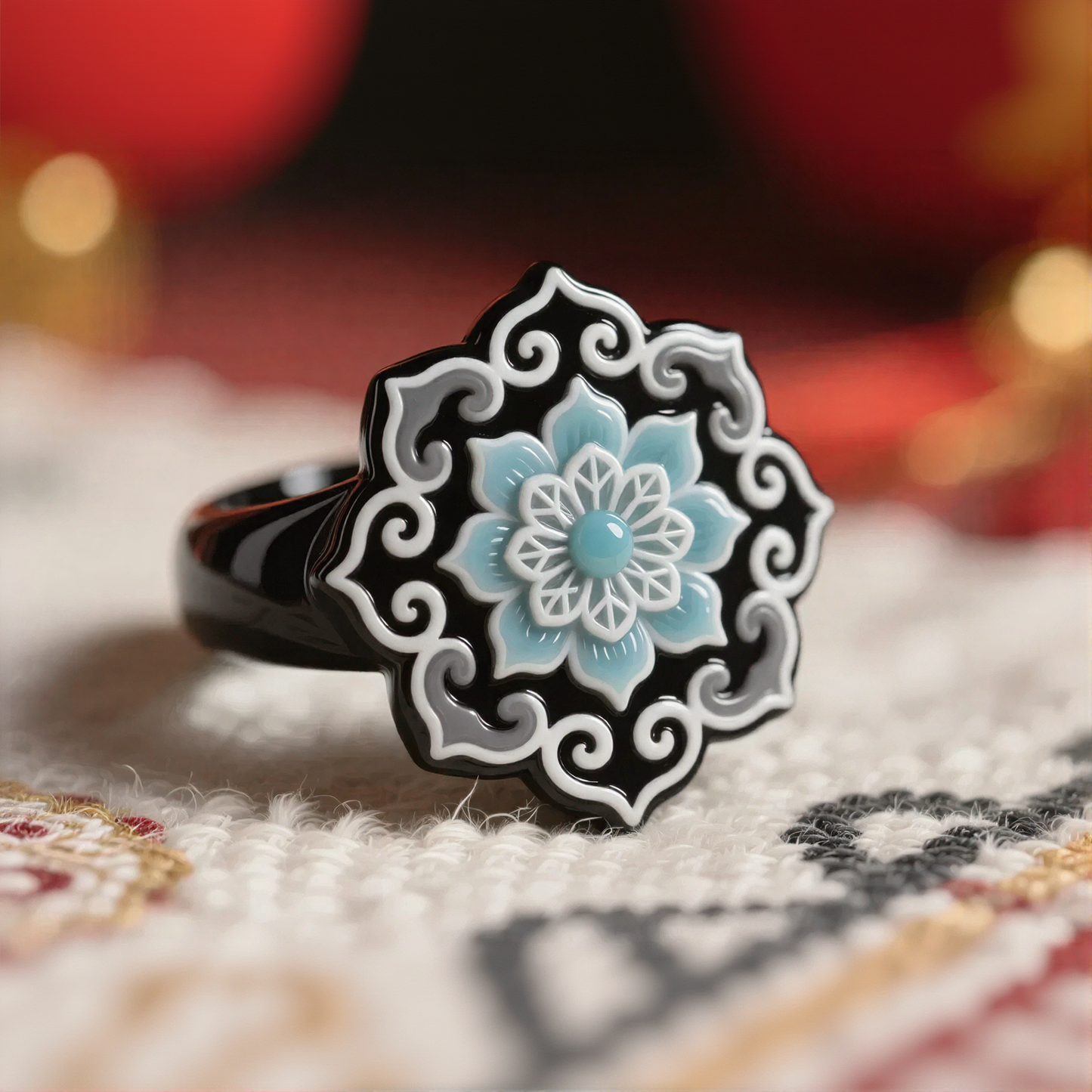 Chinese Pattern Rings