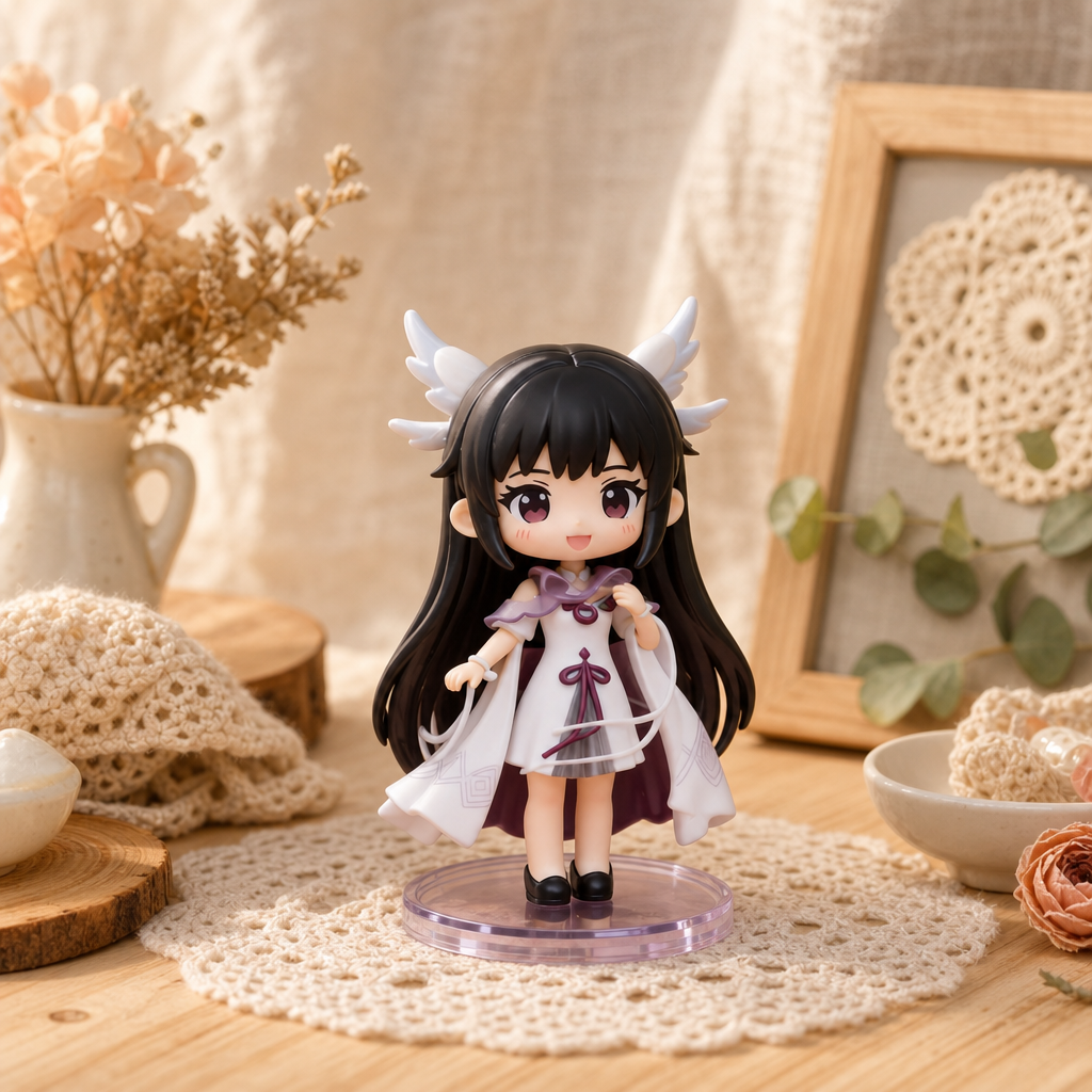 Sakura Shrine Anime Girl Figurine