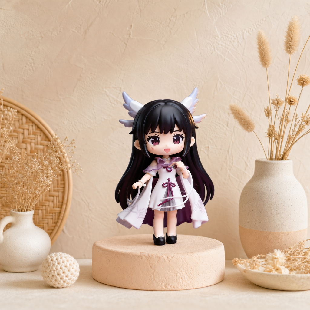 Sakura Shrine Anime Girl Figurine