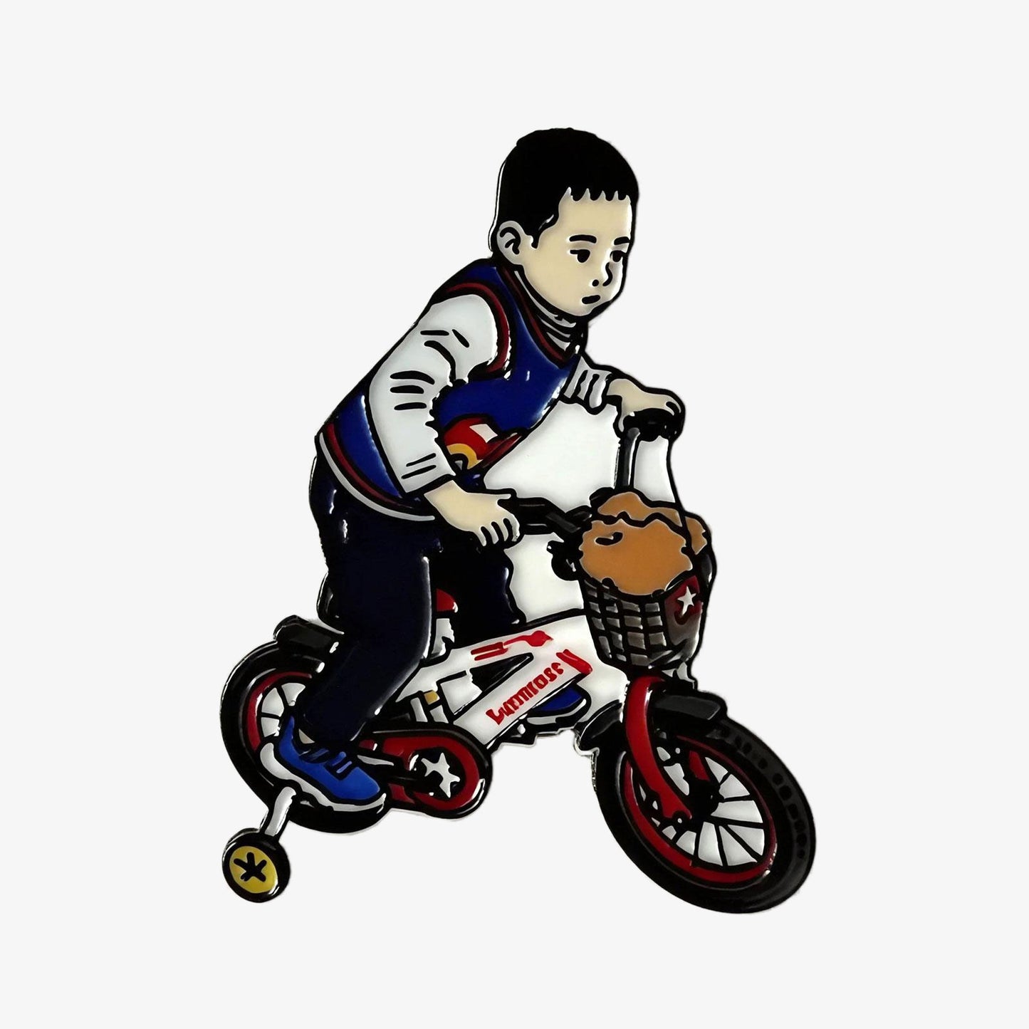 Kid Rider Fridge Magnet