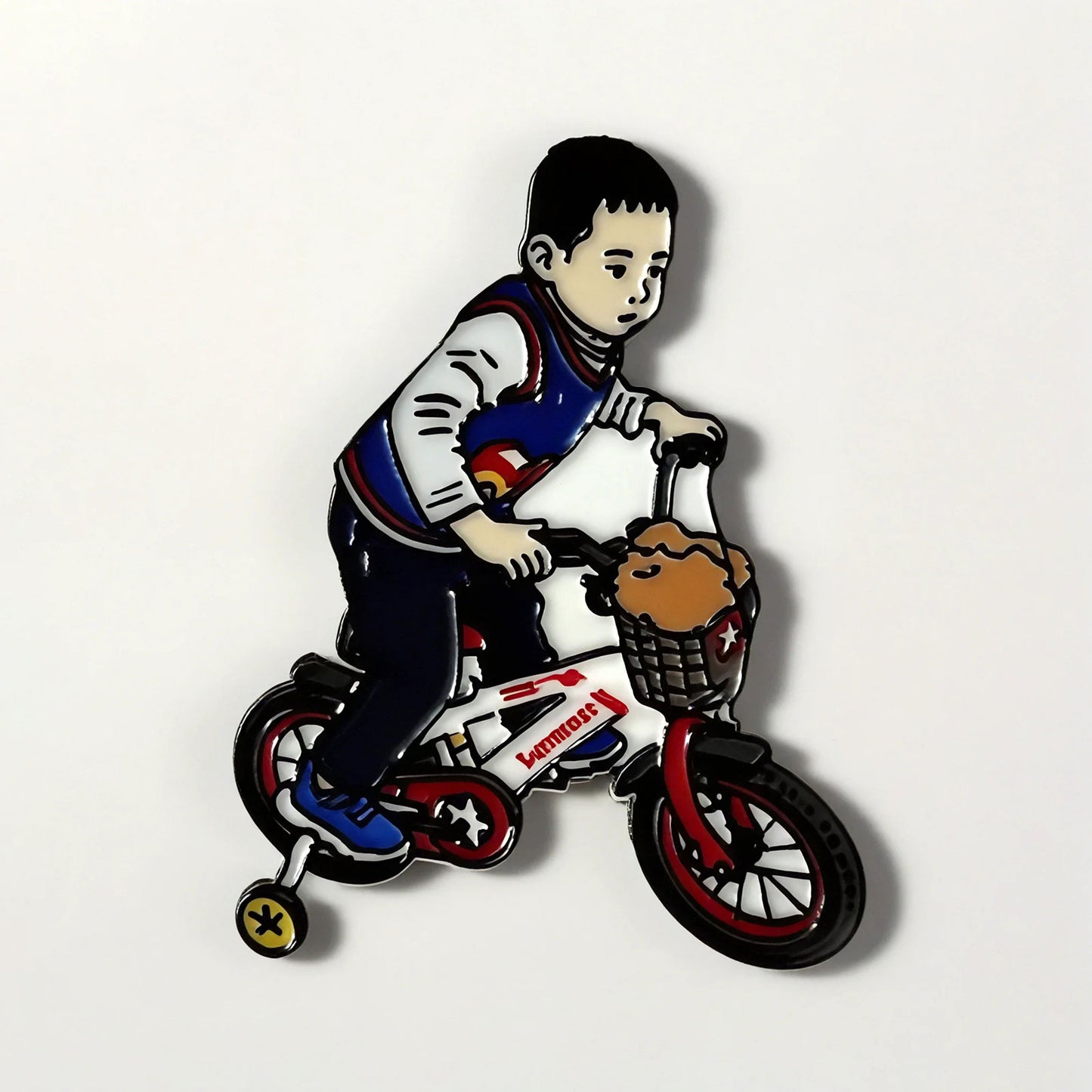 Kid Rider Fridge Magnet