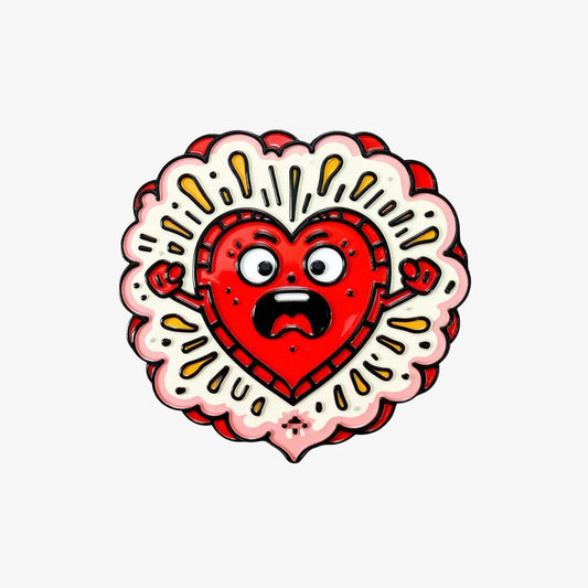 Heart Beat Fridge Magnet