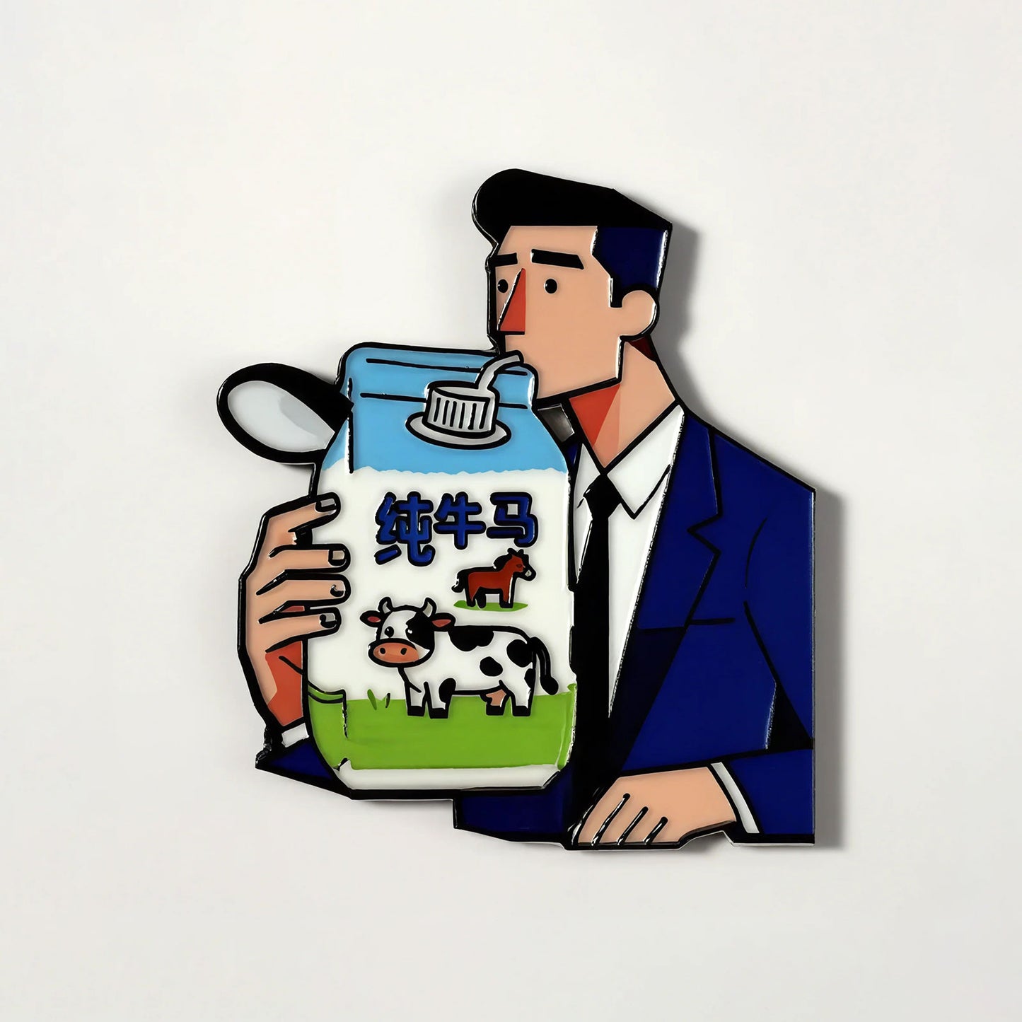 Work Horse Fridge Magnet